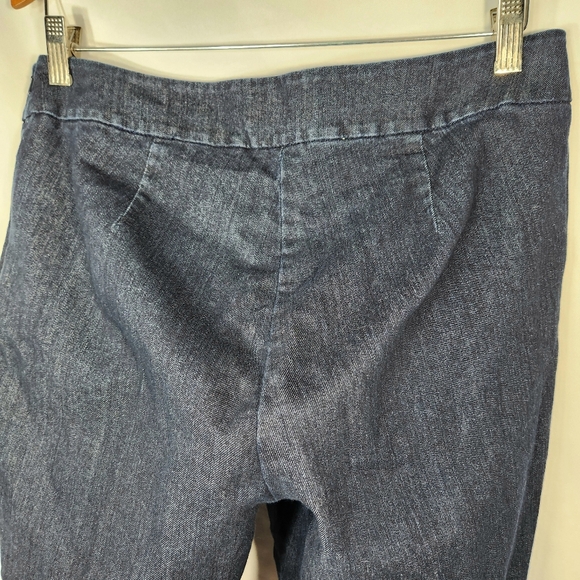 Dana Buchman Blue Side Zipper Pants Size 10 - Picture 5 of 9